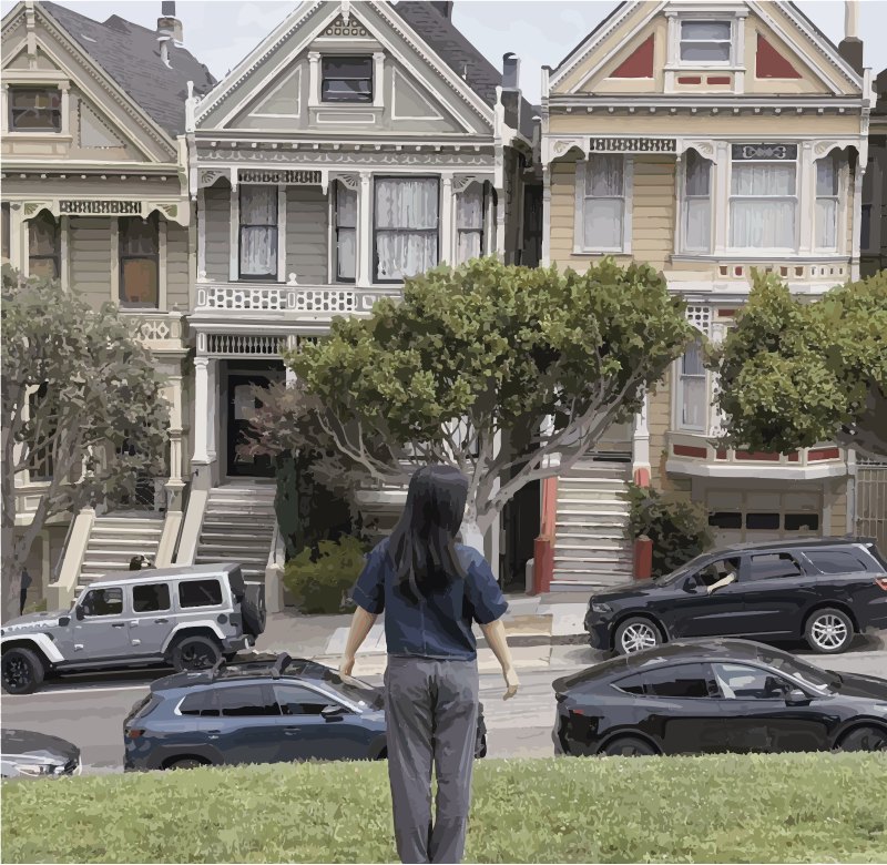The Painted Ladies in San Francisco